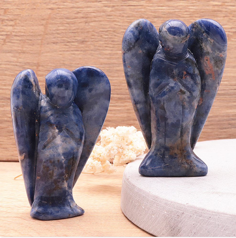 Ange 75mm sodalite A (1 pièce)