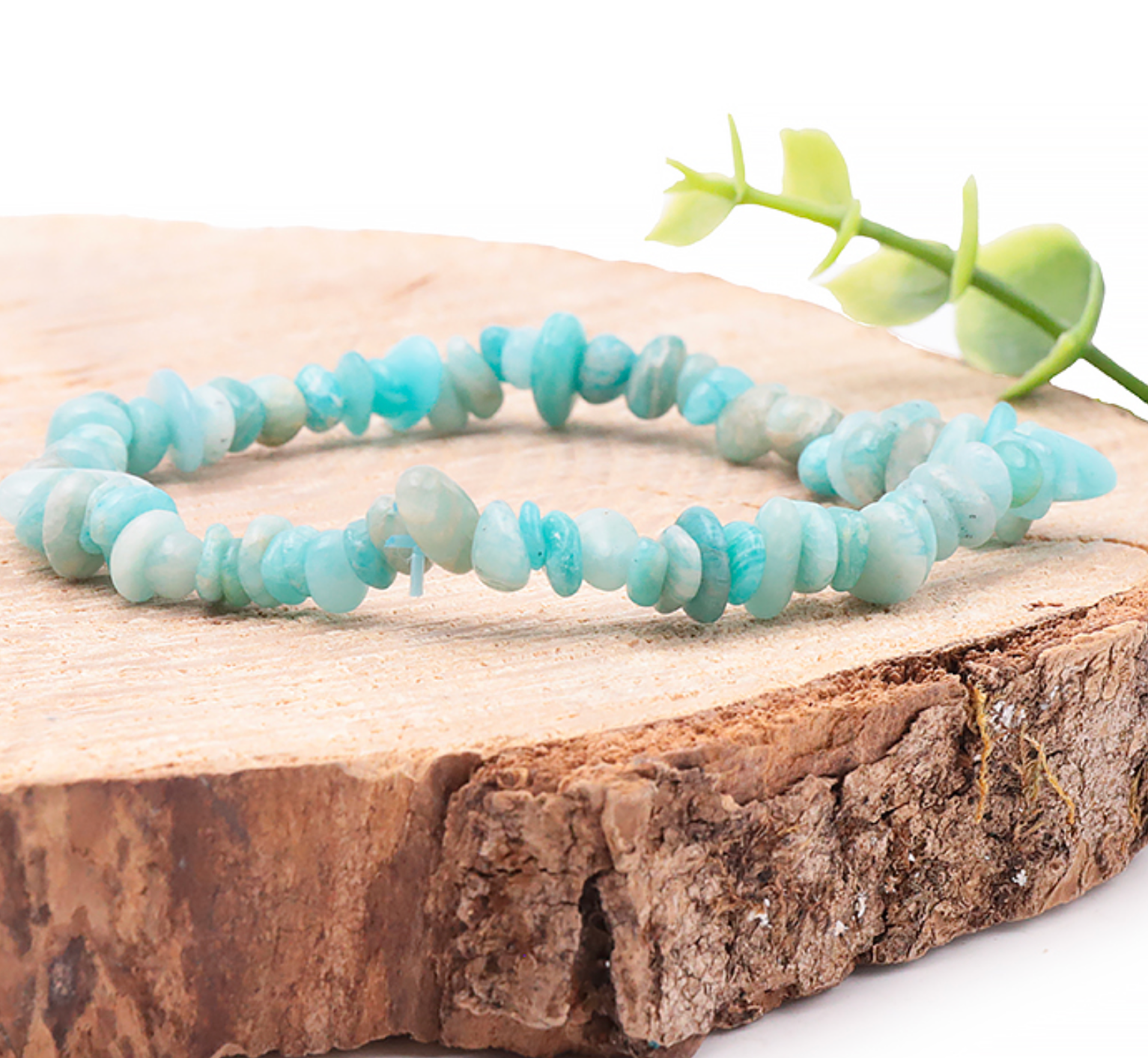 Bracelet Baroque Amazonite Pérou AA