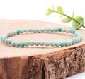Bracelet boule 04mm Turquoise du Perou AA