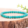 Bracelet boule 06mm Amazonite Russie AAA