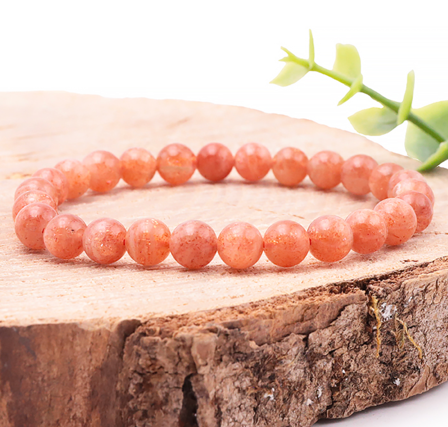 Bracelet boule 06mm Pierre de soleil AA (06,5-07,5mm)