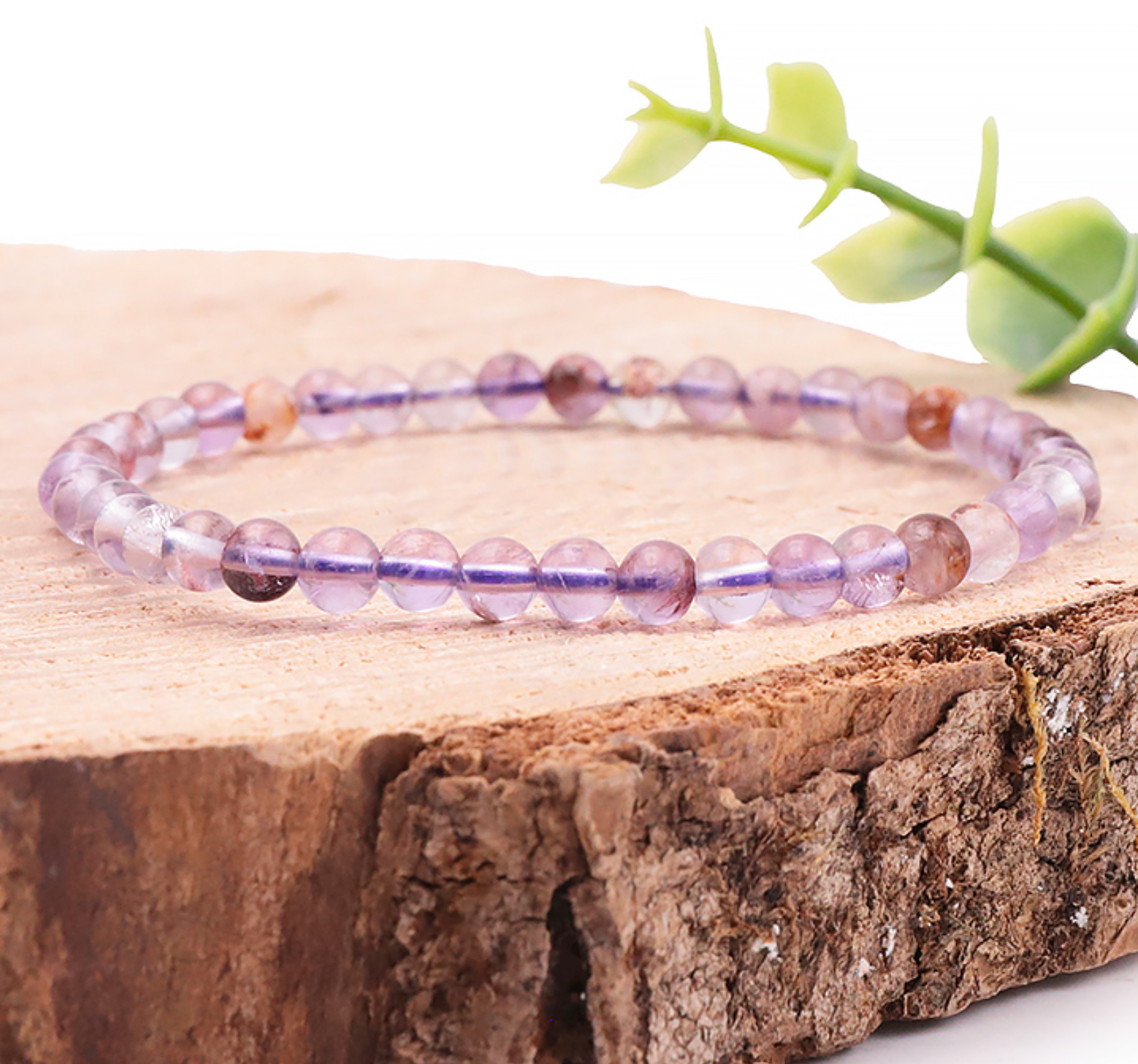 Bracelet boule 04mm Super Seven A+