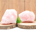 Pierre brute Quartz rose A 900 à 1100g