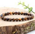 Bracelet boule 06mm Oeil de tigre A