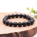 BRACELET BOULE 10MM ONYX A