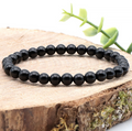 BRACELET BOULE 06MM ONYX A
