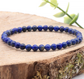 BRACELET BOULE 04MM LAPIS LAZULI AA