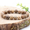BRACELET BOULE 10MM JASPE PAYSAGE A