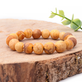 BRACELET BOULE 10MM PALO SANTO (BURSERA GRAVEOLENS) A (TAILLE 0)