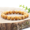 BRACELET BOULE 10MM PALO SANTO (BURSERA GRAVEOLENS) A