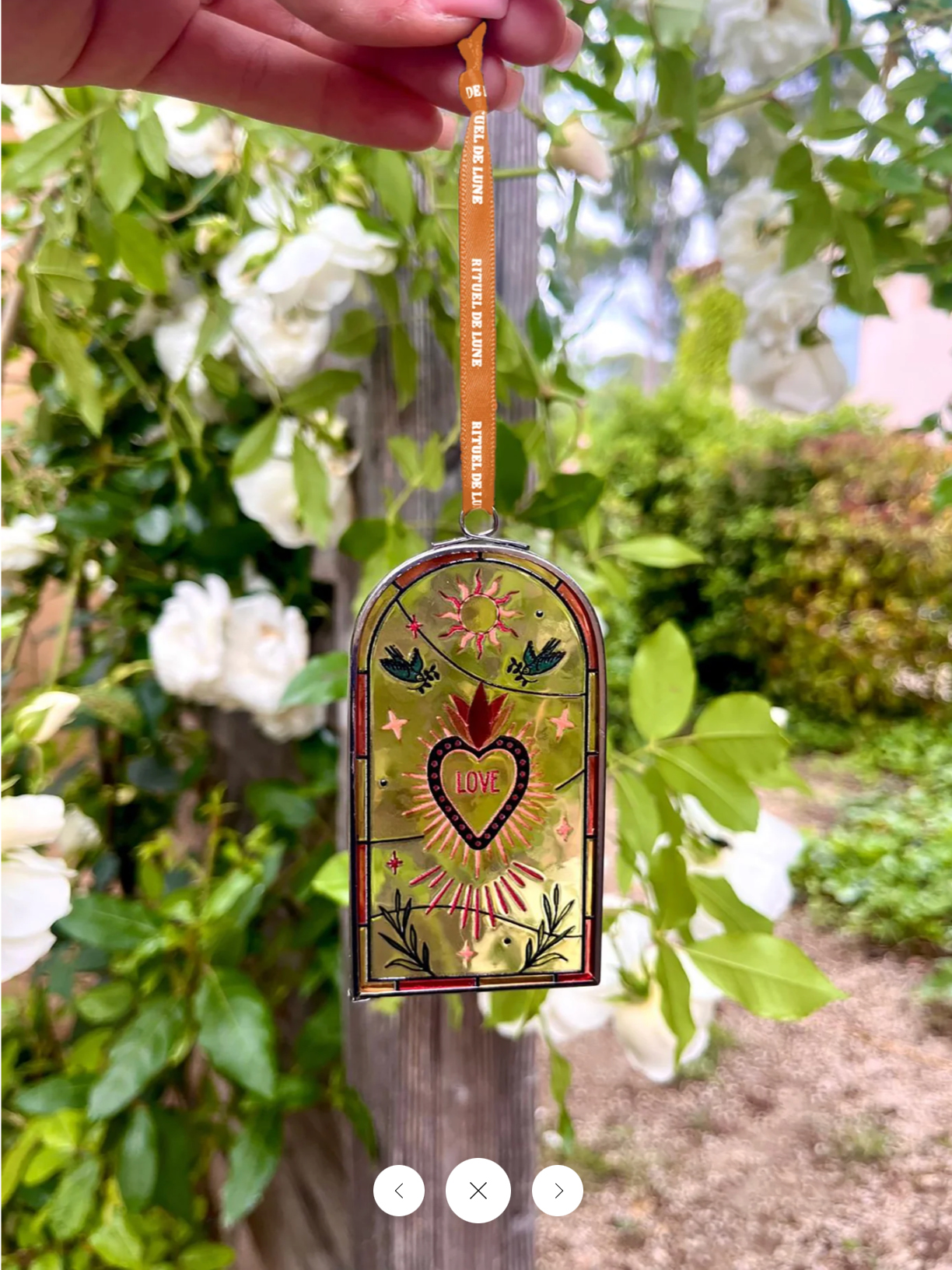 VITRAUX SUSPENDUS RITUEL DE LUNE