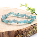 Bracelet baroque Apatite Bleue AA