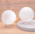 Sphère sélénite A+ 90 à 100mm (1 pièce)