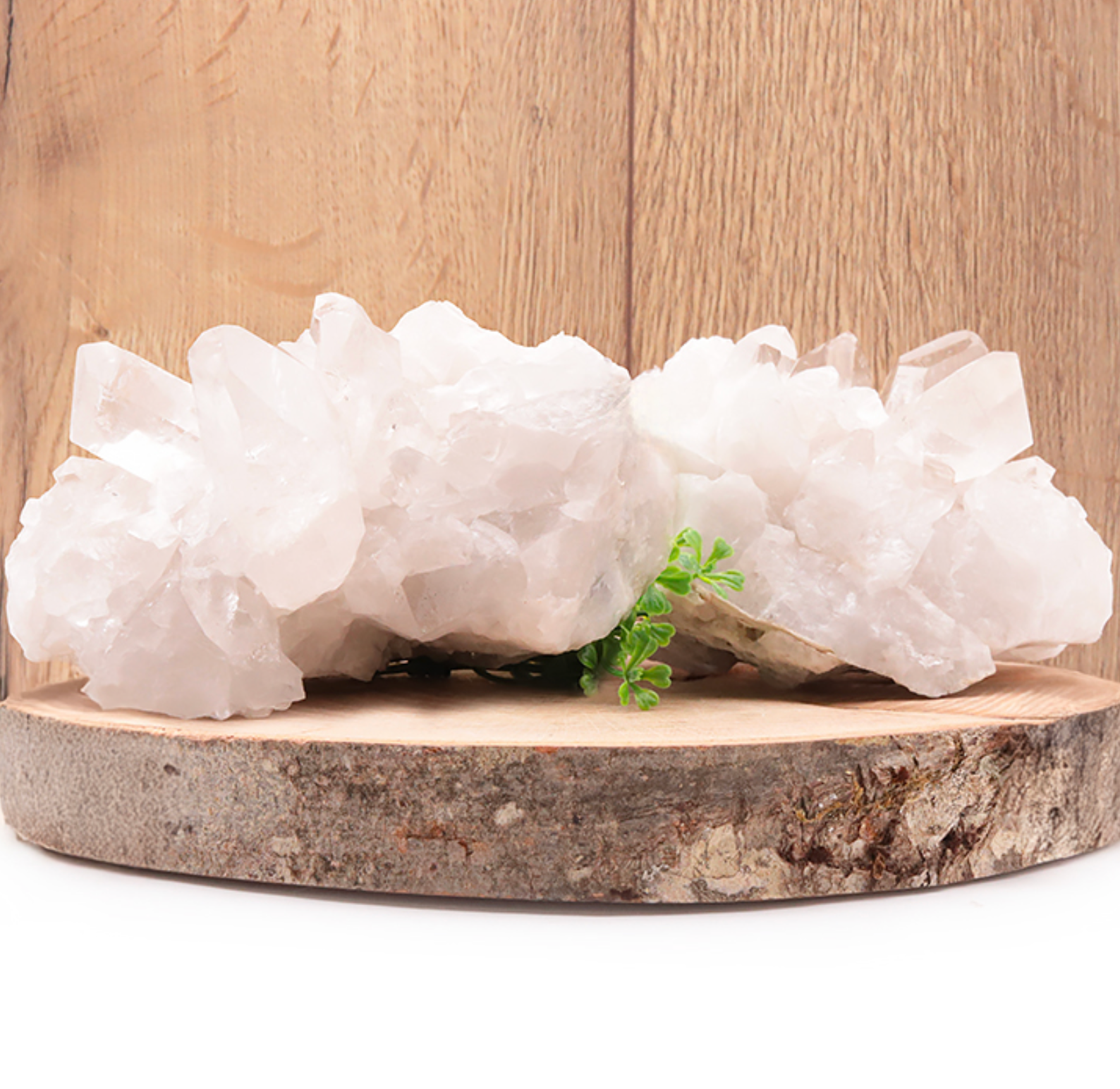 Druse cristal de roche AA 100 à 300g (1  pièce)