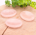 Galet anti stress 45 à 50mm Quartz Rose du Brésil A