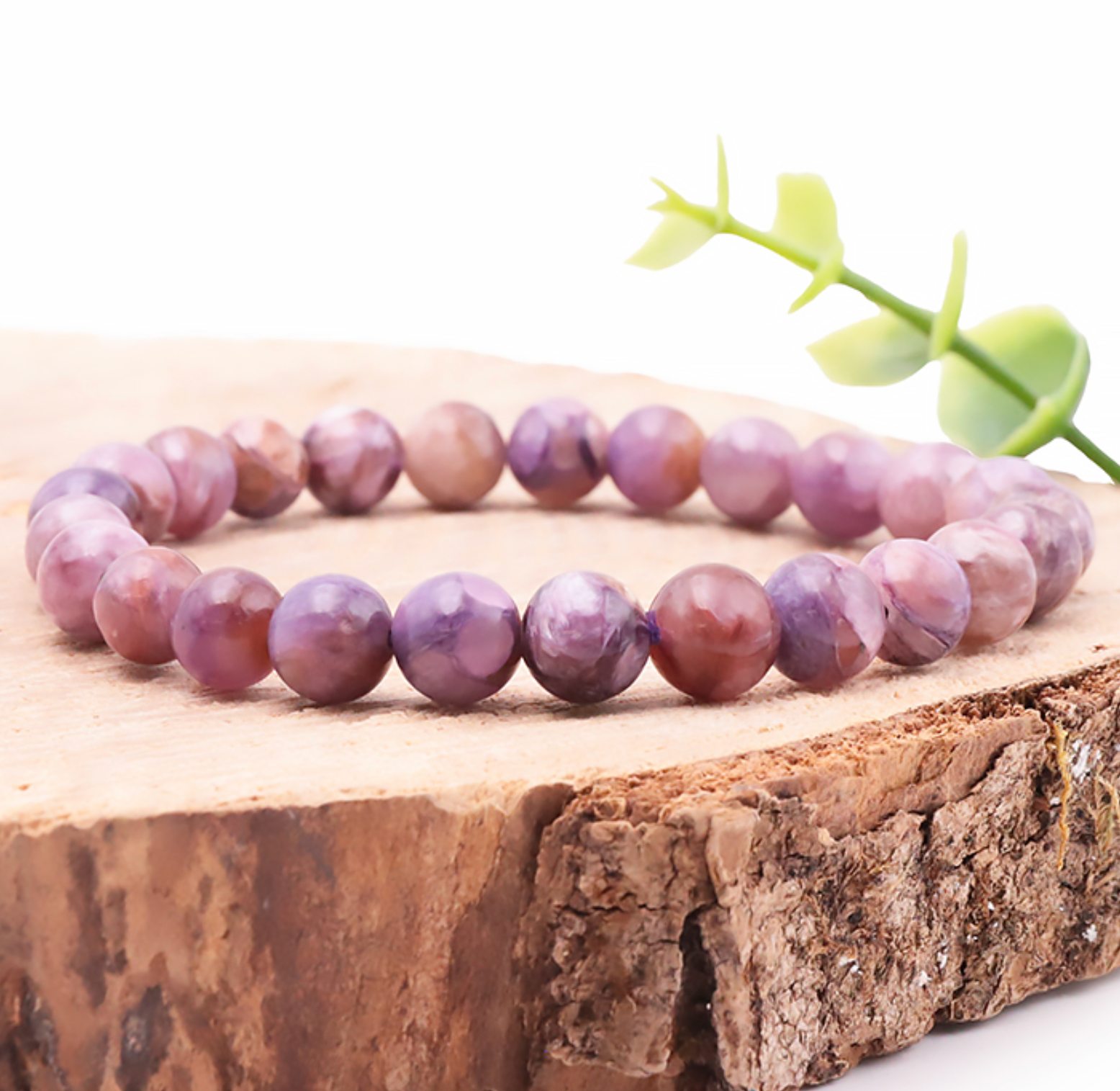 Bracelet 08mm Charoïte A