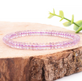Bracelet donut 06mm Améthyste claire Brésil AAA