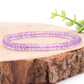 Bracelet Donut 06mm Amethyste Brésil AAA