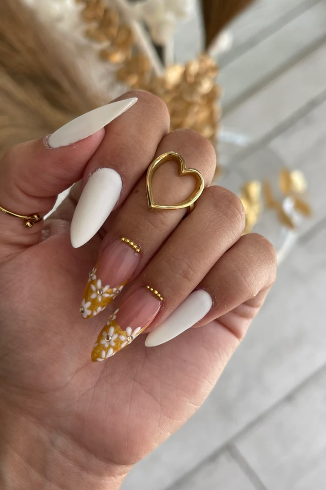 BAGUE Coeur doré ou argenté