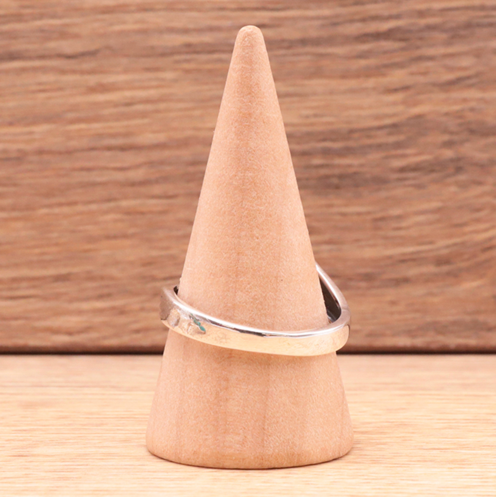 Bague argent 925 reglable modèle 05 Aventurine verte A