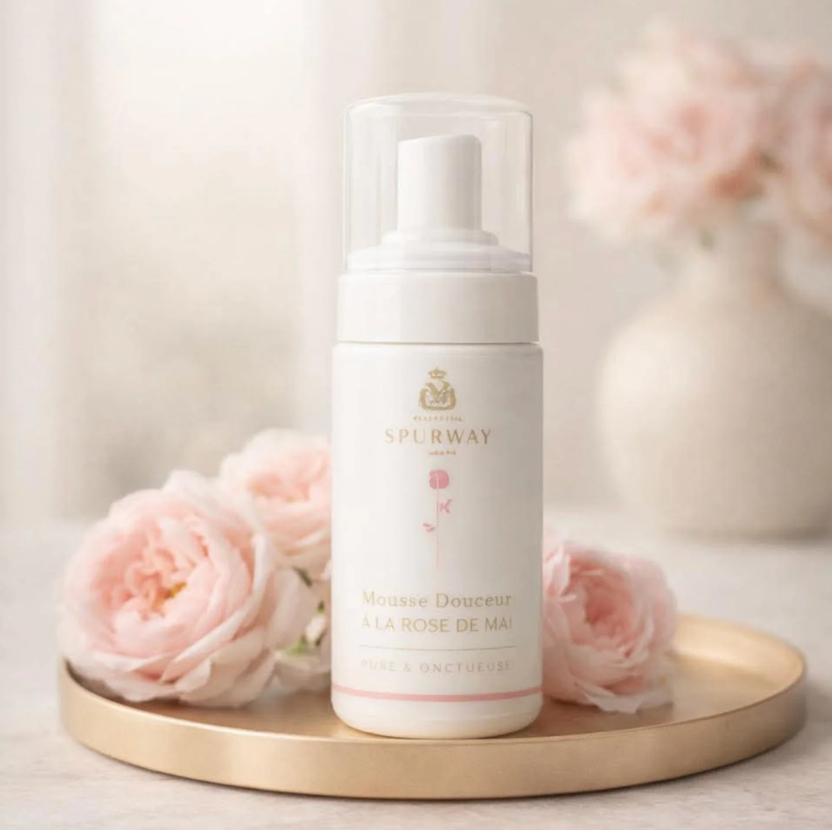 Mousse douceur à la Rose de Mai
