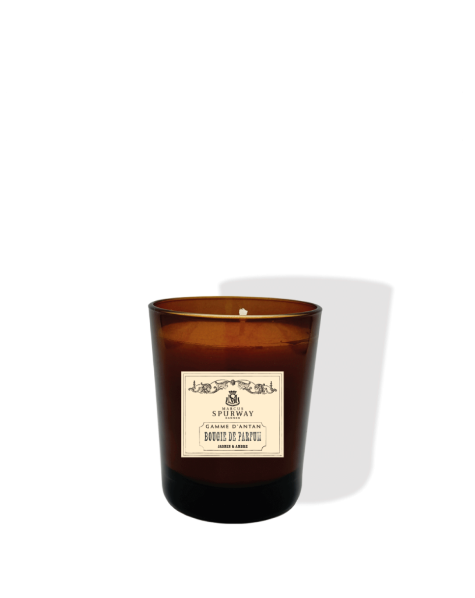 Bougie de Parfum Jasmin et Ambre 170g Gamme D'Antan