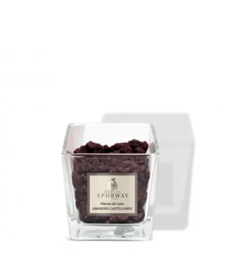 Pierres de Lave Parfumées - Amandes Castillanes  - Pot 150g
