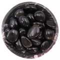 Pierre Roulée Obsidienne Oeil Céleste AA 30 a 40mm Pierre à l'unité