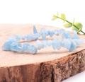 Bracelet baroque Aigue Marine Namibie AA