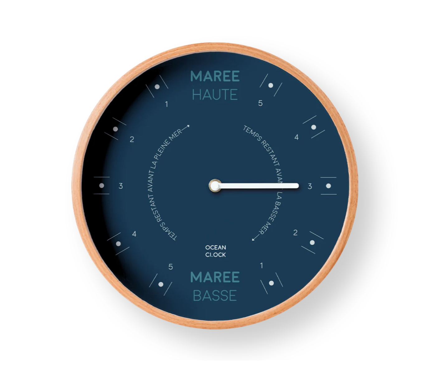 Horloge des Marées Storm "Hourtin Plage" by Ocean Clock
