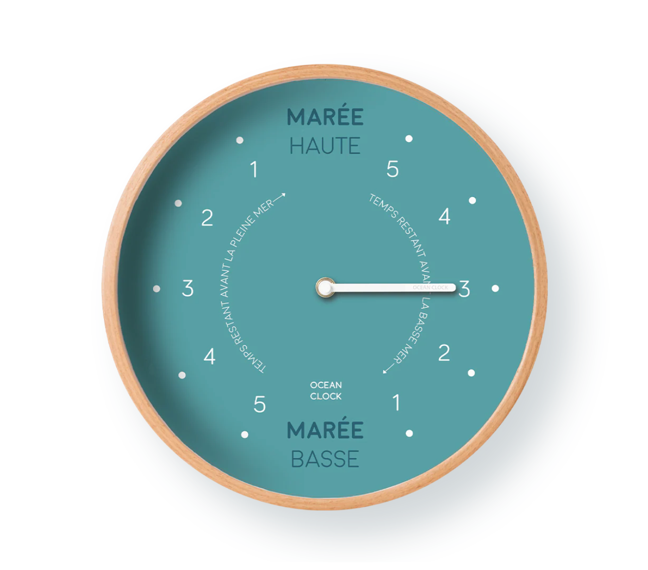 Horloge des Marées Artic "Hourtin Plage" by Ocean Clock