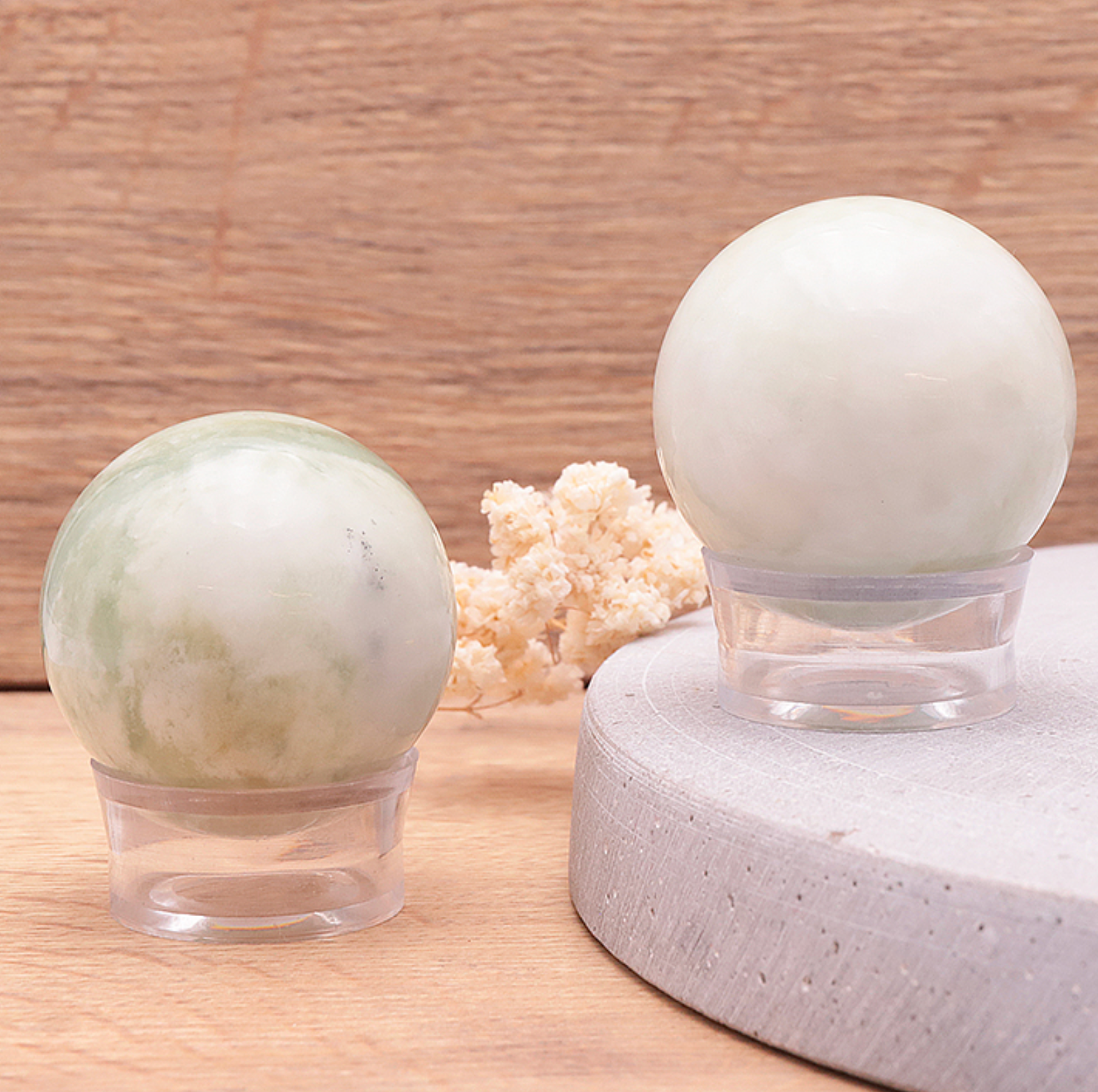 Sphère 40mm Jade de Chine A (1 pièce)