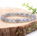BRACELET BOULE 08MM LABRADORITE AAA (07,5-08,5MM)