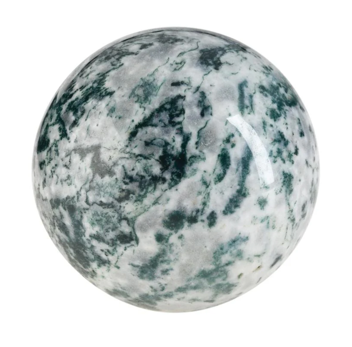 Sphere Agate arbre AA 40 a 50mm