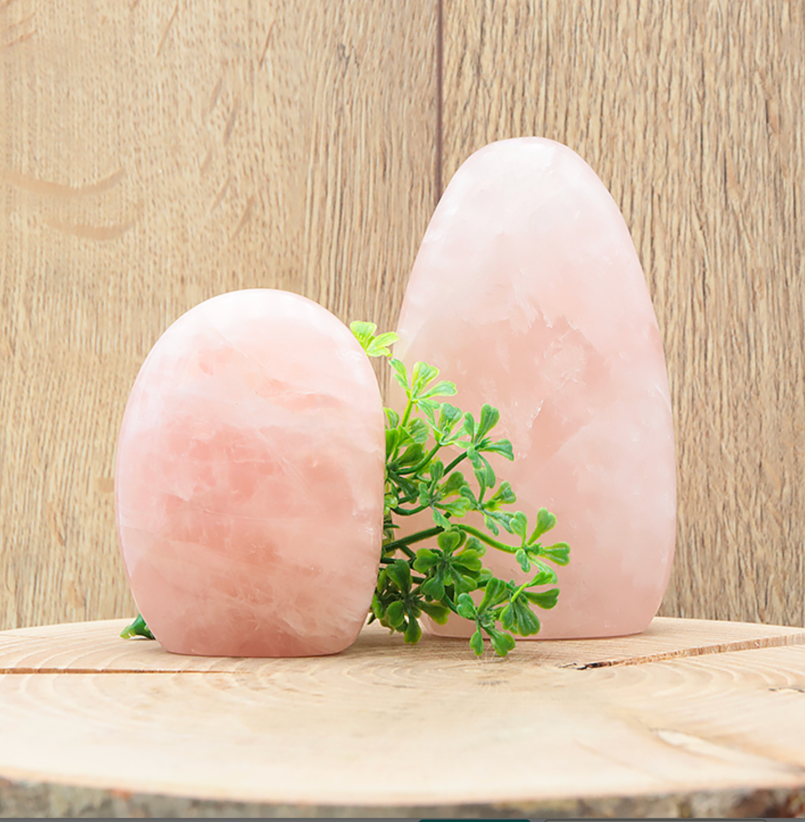 Forme libre Quartz rose Madagascar A 300 a 500g