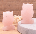 Chouette 50mm Quartz Rose Brésil A (1 pièce)