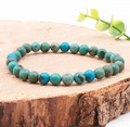 Bracelet boule 06mm Turquoise du Tibet A (06-07mm)