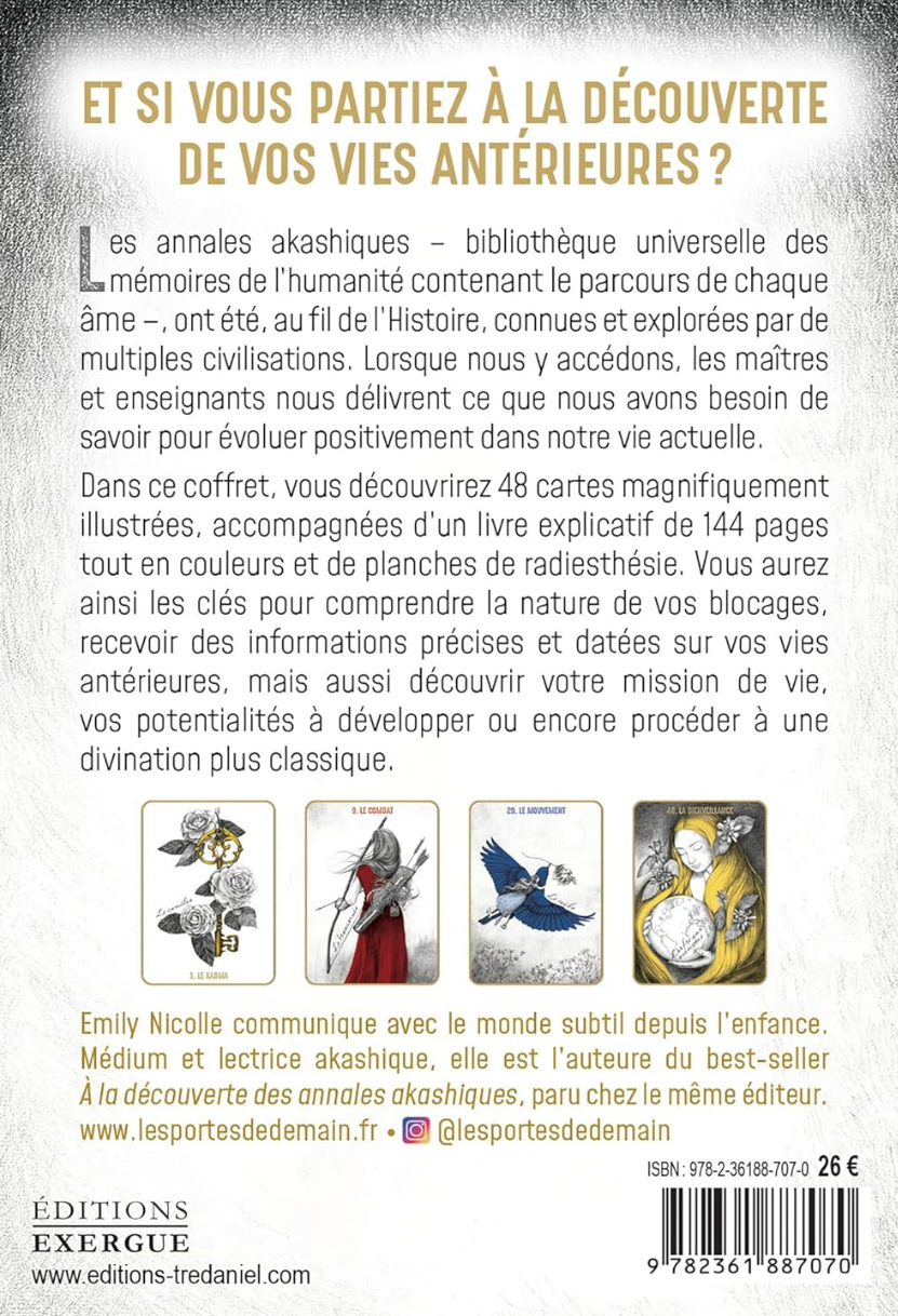 AKASHA - L'oracle des mémoires Akashiques Emily Nicolle