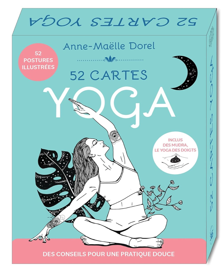 52 Cartes de Yoga- 52 postures illustrées Dorel Abbe Maelle&nbsp;