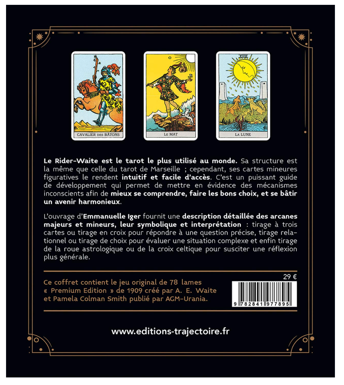 LE TAROT RIDER-WAITE - COFFRET GER EMMANUELLE