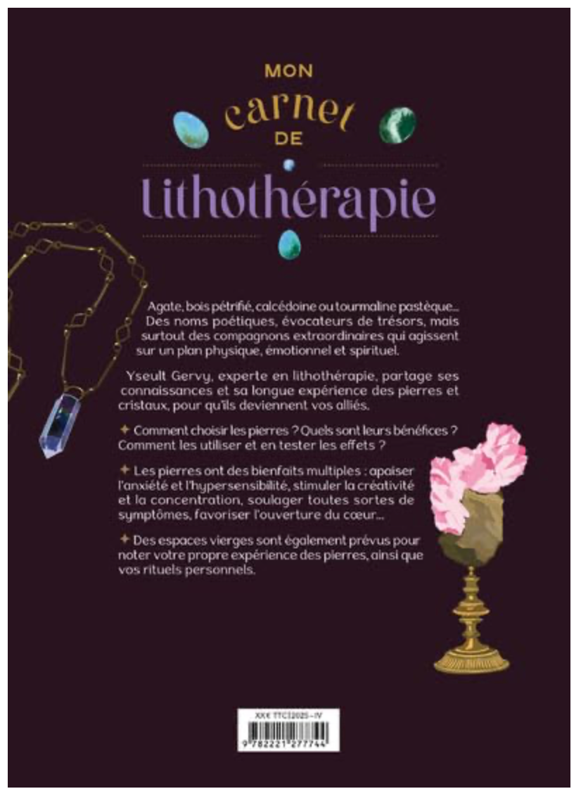 Mon carnet de Lithothérapie Sire Gervy