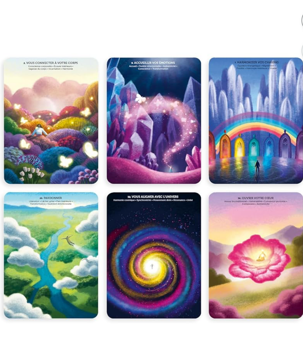 Les Mondes de l'invisible Oracle et voyage audios de Frédéric Barbey