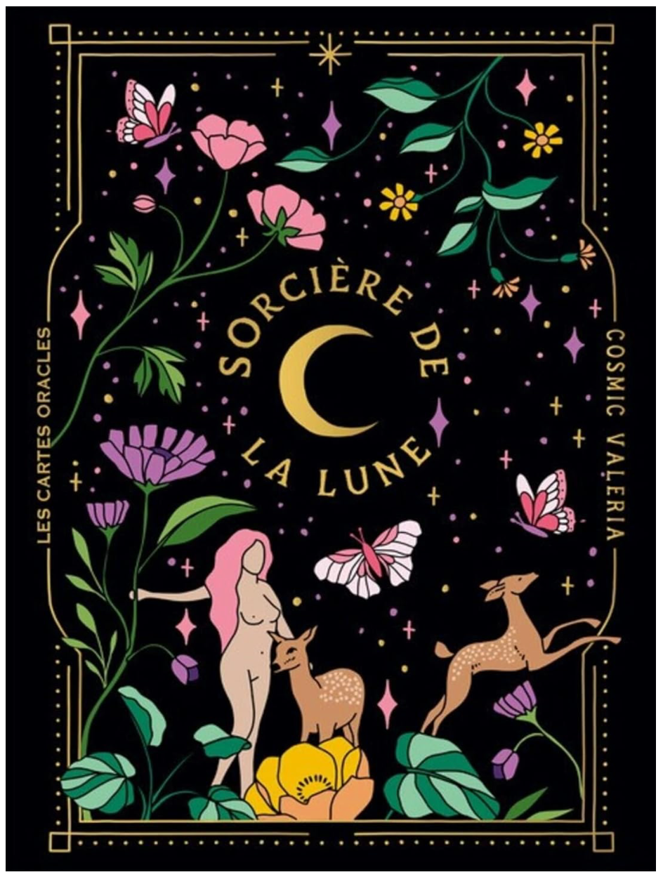 Oracle Sorcière de la lune de Valeria Cosmic