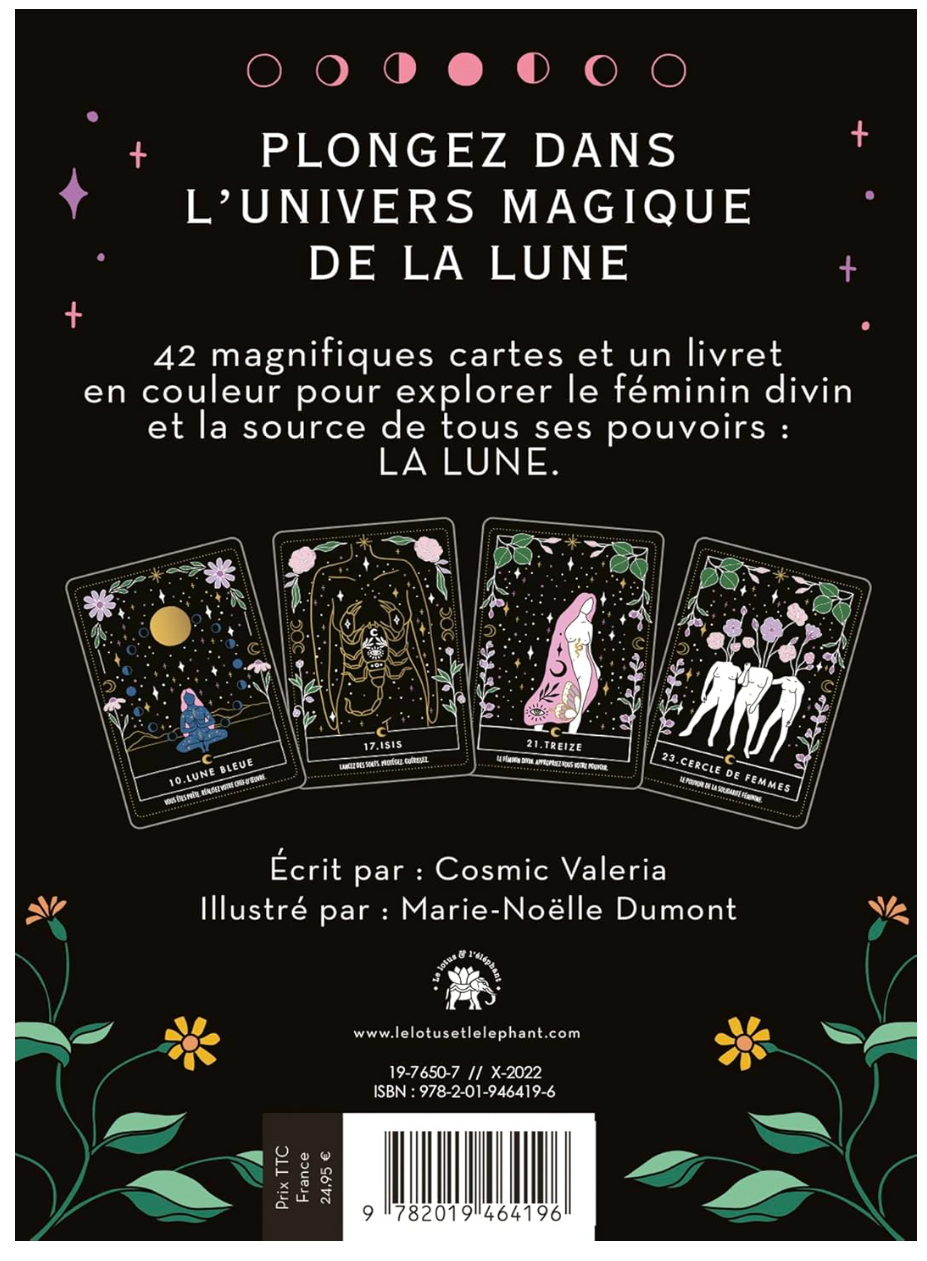 Oracle Sorcière de la lune de Valeria Cosmic