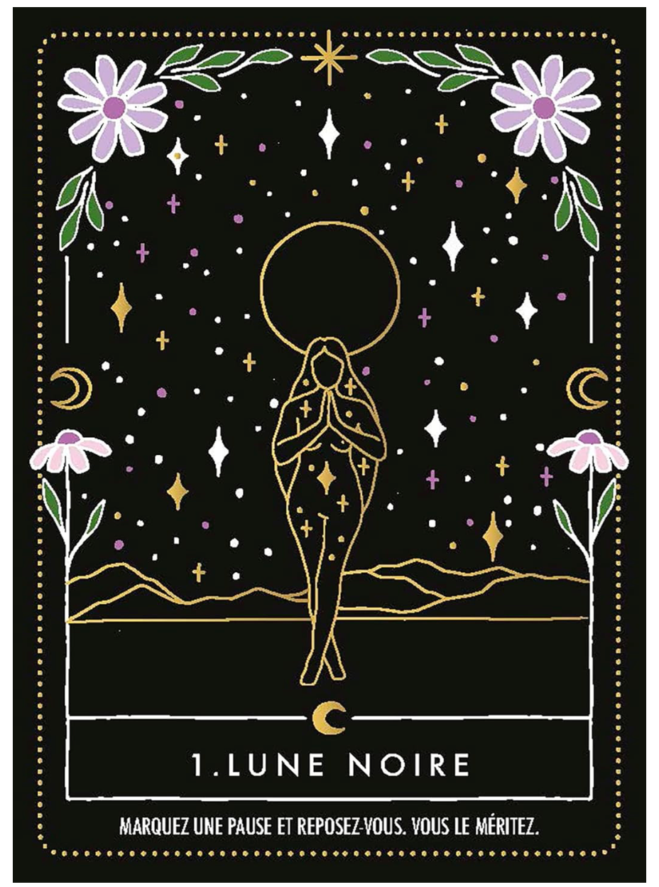 Oracle Sorcière de la lune de Valeria Cosmic