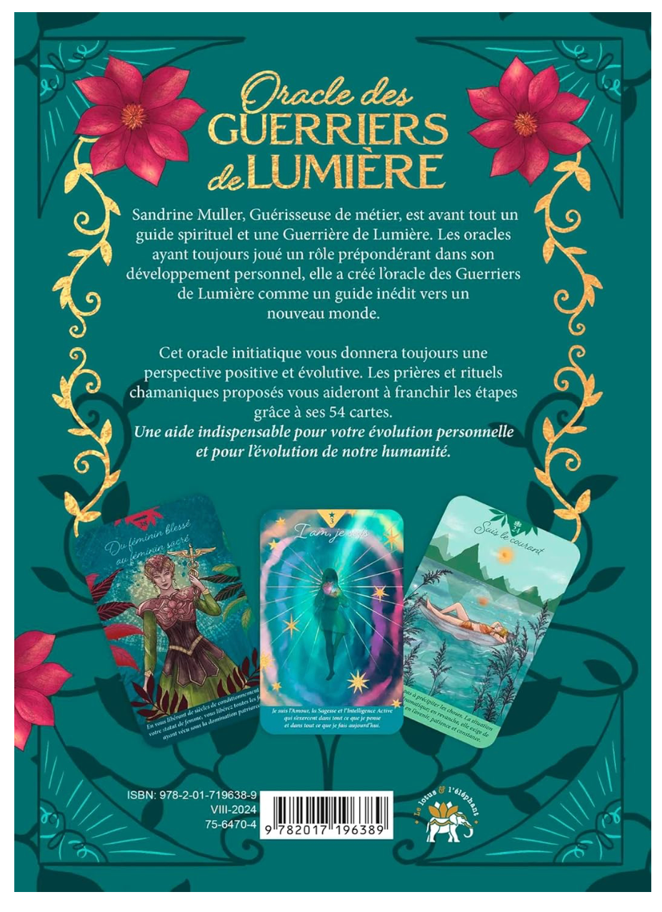 Oracle des guerriers de lumière de Sandrine Muller