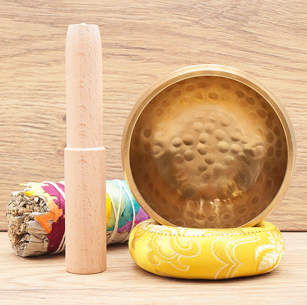 BOL CHANTANT 80MM NEUTRE BOL + COUSSIN + BAGUETTE (1 PIÈCE)