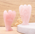 ANGE 75MM QUARTZ ROSE BRÉSIL A (1 PIÈCE)