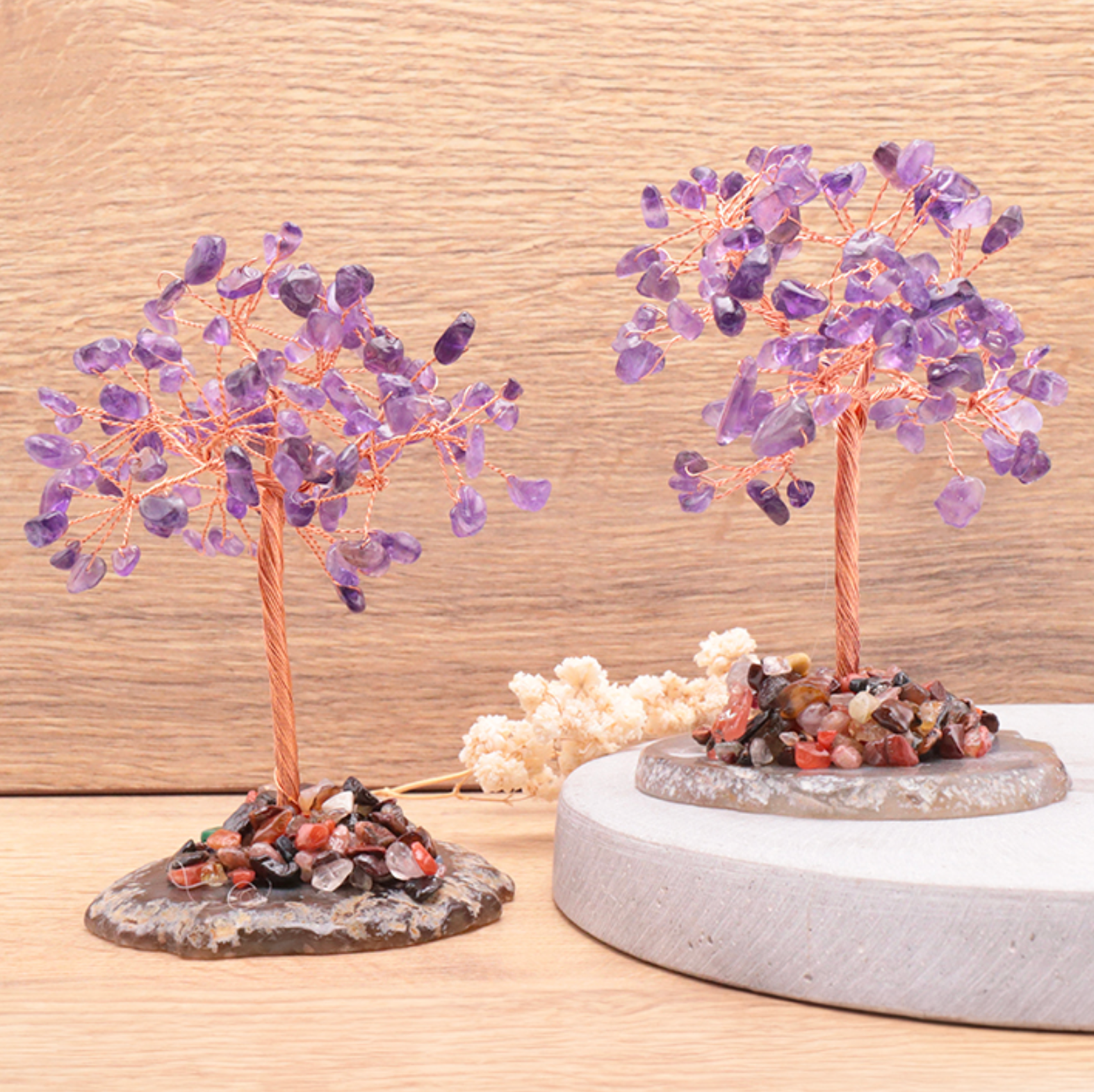 ARBRE MODÈLE 03 AMÉTHYSTE BRÉSIL A 90 À 120MM (1 PIÈCE)