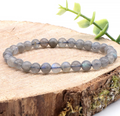 Bracelet boule 06mm Labradorite AA